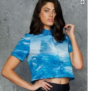 Black Milk Walk The Plank Boss Top BNWT Size M